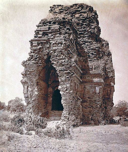 Bhitargaon Temple in 1875