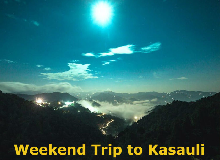 Weekend Trip To Kasauli from Delhi