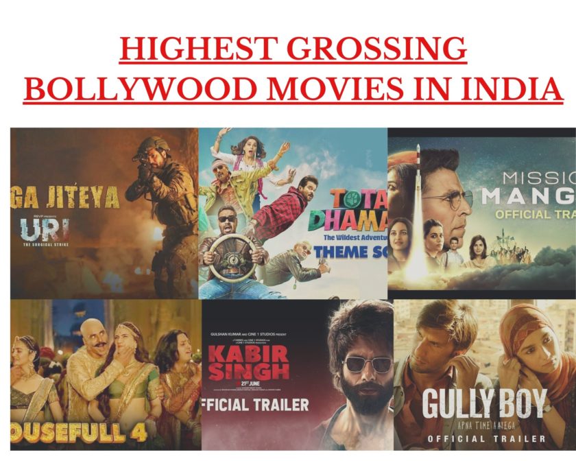 Highest Grossing Bollywood Movies in India