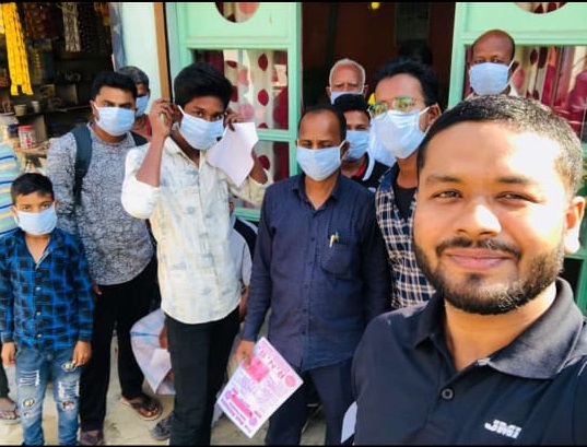 Distributed Masks for Free @ RNS Coaching Center Gorakhpur