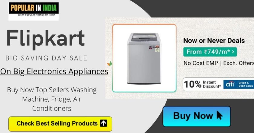 flipkart big saving day sale on big electronics items