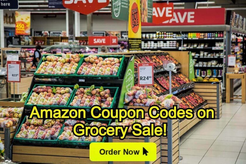 Amazon Coupons Codes on Grocery Sale