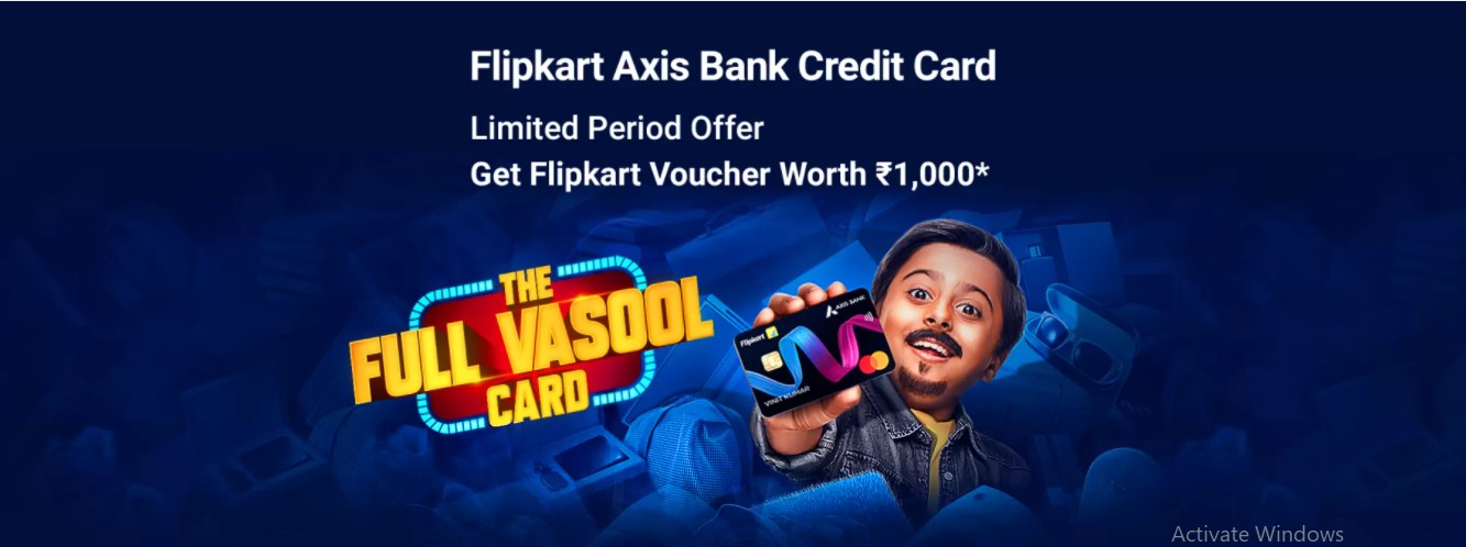 Flipkart Axis Bank Credit Card Online Application
