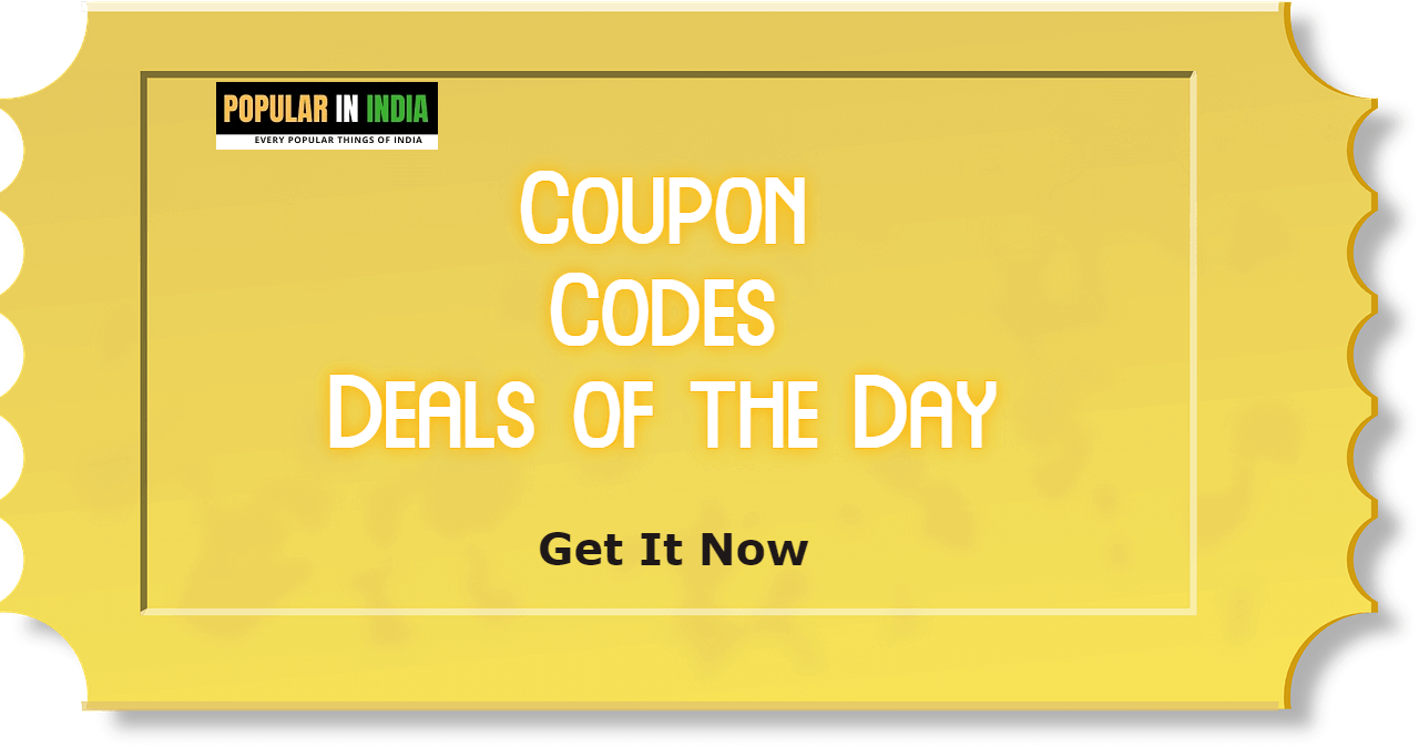 Deals of the Day coupon code popularinindia