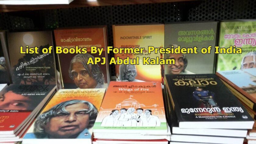 List of Books By Former President of India APJ Abdul Kalam