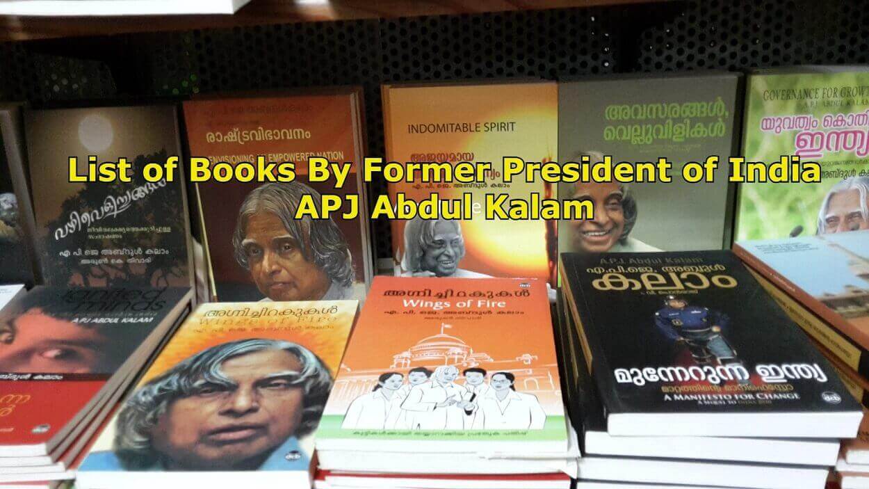 List of Books By Former President of India APJ Abdul Kalam