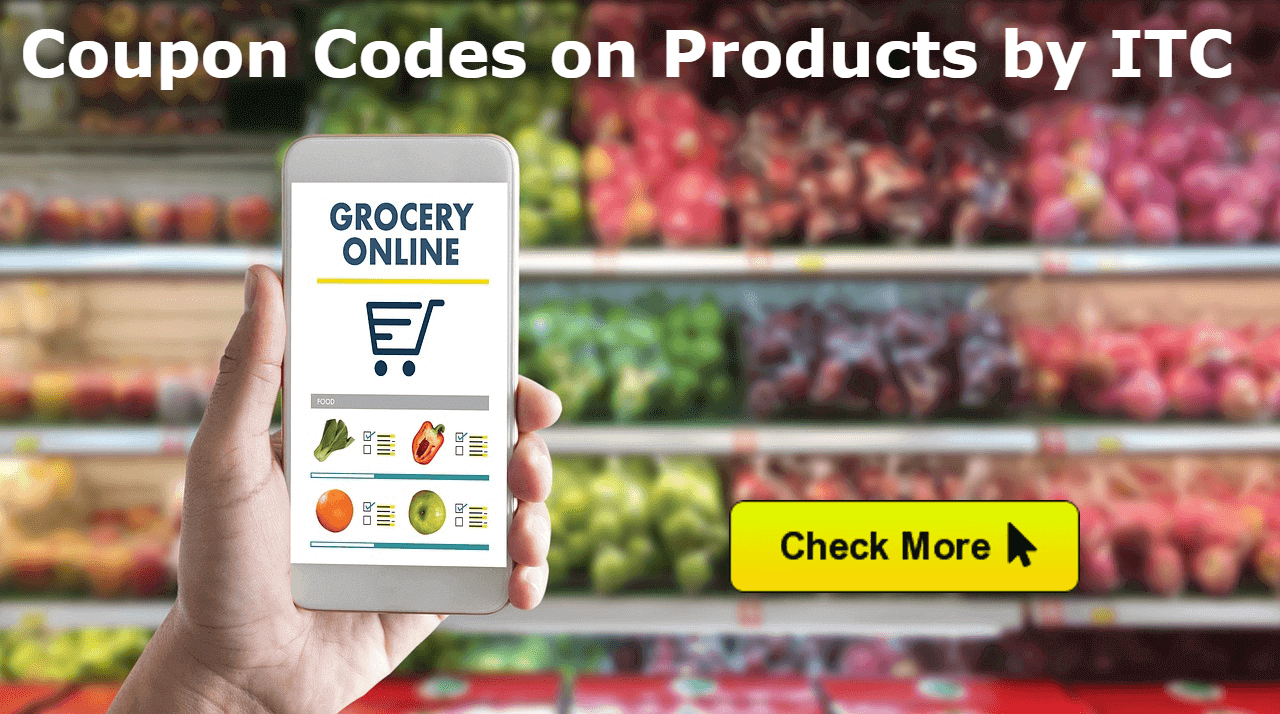 Coupon Codes on Products by ITC