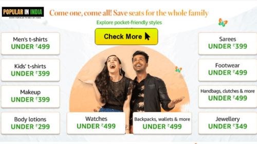 Amazon Offers Festive Season Sale Popular in India