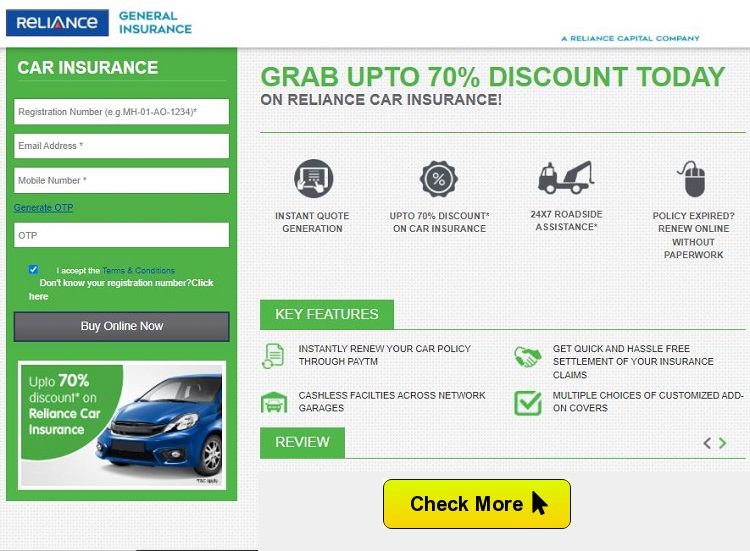 Top Health and Car Insurance Companies Popular in India. Choose Best Car insurance from Reliance General Insurance