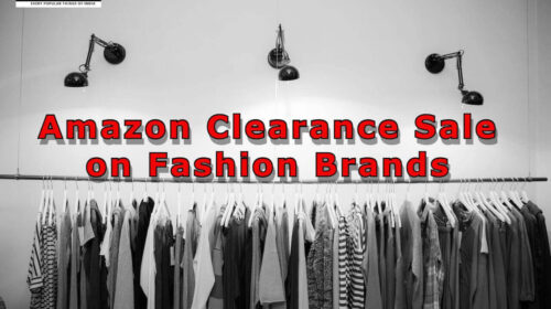 Amazon Clearance Sale on Fashion Brands popular in india