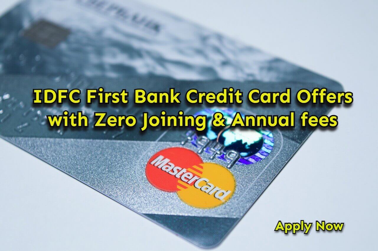 IDFC First Bank Credit Card Offers and Online Application popular in india