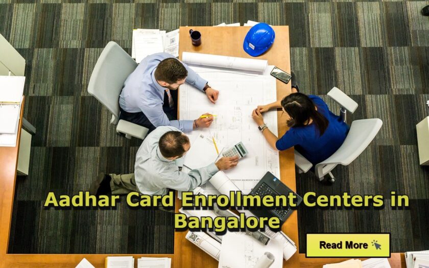 Aadhar Card Enrollment Centers in Bangalore, popular in India