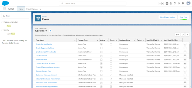 Salesforce Lightning Flow - Popular In India