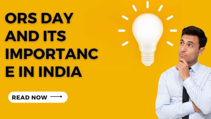 ORS Day and Its Importance in India - popular in india