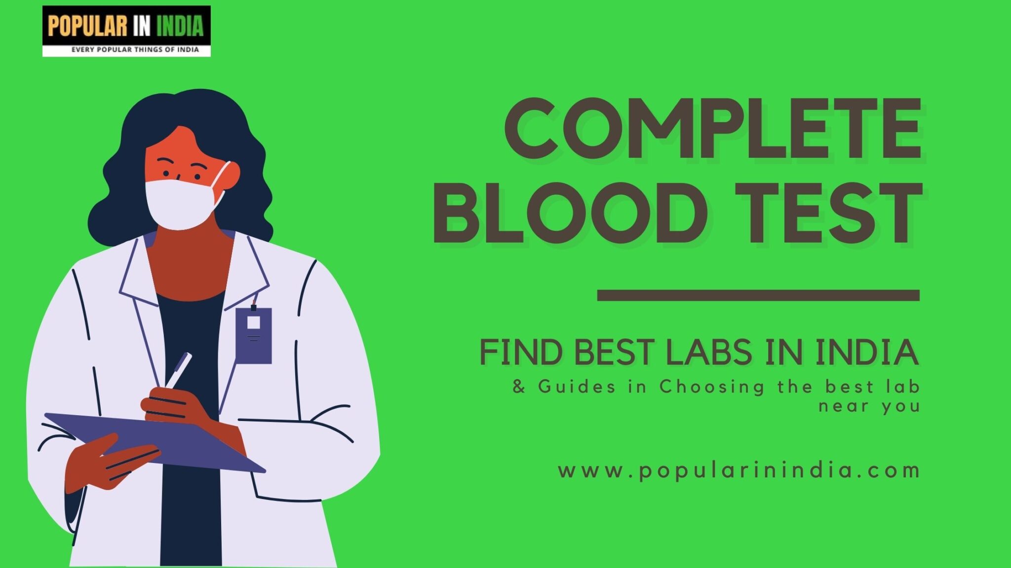 Complete Blood Test Popular In India